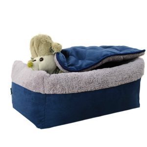 Flip Pet Nest Removable Pet Beds with Blanket - Image 4