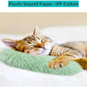 Interactive Cat Toys Cat Pillows Soft And Durable Crinkle Sound Catnip Toys Cat Toys For Indoor Cats Funny Kitten Toys Cat Exercise - Image 3