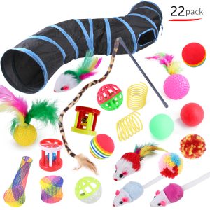 Cat Toy Set Funny Cat Assembled Toys Cat Tunnel Cat Tunnel Pet Supplies - Image 8