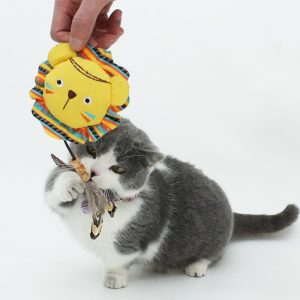 Cat Toys Jungle Animals Bite Resistant Catnip Toys, Interactive Cat Kicker Toys For Indoor Cats, Promotes Kitten Exercise - Image 6